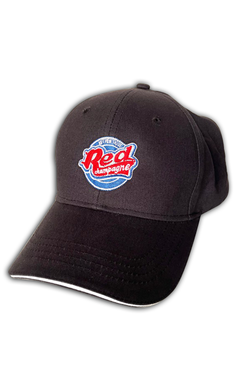 casquette red champagne avec logo centrÃ©